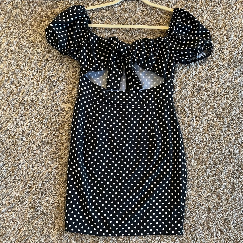 Mini Polka Dot Dress